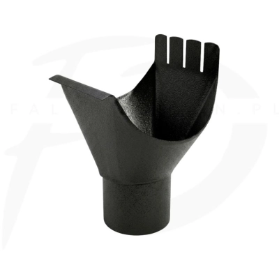 Lej spustowy sztucer stal Inguri 125/87 kolor czarny matowy